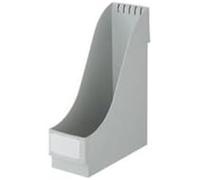 Leitz Magazine File Extra Wide, Pack of 8, Ideal for Storing and Storing Documents, Catalogues and Folders in A4 and US Format, Grey, 24250085