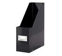 Leitz Magazine File holder, A4, Cardboard Document Storage Box with Label, Fo...