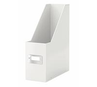 Leitz Click and Store Magazine File White (Back and front label holder for easy indexing) 60470001