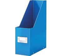 Leitz Magazine File Holder, A4, Cardboard Document Storage Box with Label, Folda