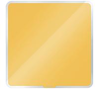Leitz Magnetic Glass Whiteboard, 450 x 450, Cosy Range, Warm Yellow, 70430019
