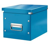 Leitz Medium Storage Cube, Blue, Click and Store Range, 61090036 Medium Blue