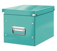 Leitz Medium Storage Cube, Ice Blue, Click and Store Range, 61090051