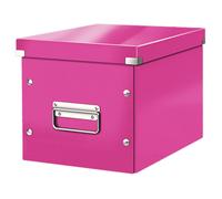 Leitz Medium Storage Cube, Pink, Click and Store Range, 61090023 Medium Pink