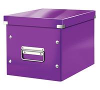 Leitz Medium Storage Cube, Purple, Click and Store Range, 61090062 Medium Purple