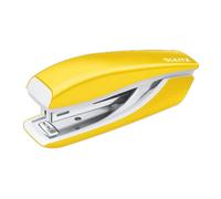 Leitz Mini Stapler, 10 Sheet Capacity, Ergonomic Metal Body, Includes Staples, W