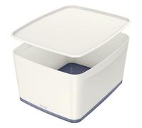 Leitz My Box Large Lid Storage WOW Duo Colour Modular Organisation 4 Pack 4 Pack