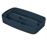 Leitz MyBox 52660089 Storage Tray with Handle Velvet Grey Cosy Series