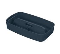 Leitz MyBox 52660089 Storage Tray with Handle Velvet Grey Cosy Series