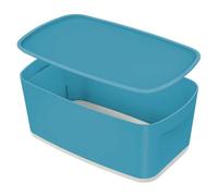 Leitz MyBox Cosy Small with Lid, Storage Box, 5 Litre, W 318 X H 128 X D 191 mm,