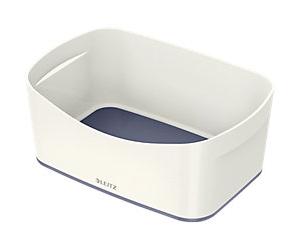 Leitz MyBox WOW Storage Tray White, Grey Plastic 24.6 x 16 x 9.8 cm