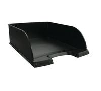 Leitz Office Jumbo Filing Tray Letter Rack Desktop Paper Document Holder Black