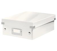 Leitz Organiser Box, Click and Store Range 60570001 - Small, White Small White