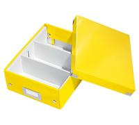 Leitz Organiser Box, Click and Store Range 60570016 - Small, Yellow