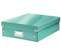 Leitz Organiser Box, Click and Store Range 60580051 - Medium, Ice blue