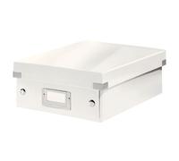 Leitz Organiser Box, Click and Store Range 60570001 - Small, White