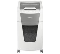 Leitz P5 60L paper shredder Micro-cut shredding 55 dB 23 cm Black, Silver, White