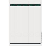Leitz PC Printable Self Adhesive Spine Labels for Standard 50 mm Lever Arch Files, Narrow and Long, 39 x 285 mm, Paper,...