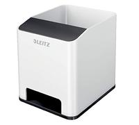 Leitz Sound Pen Holder WOW White & Black
