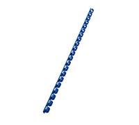 Leitz Plastic Comb Binding Spines 8mm Blue - Pack of 100