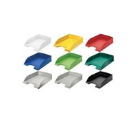 Leitz Plus Letter Tray - 70 mm - Pack of 5 Height 70 mm Light Green