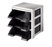 Leitz Plus Letter Tray Rack Black