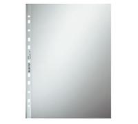 Leitz Document Pocket, Pack of 100, A4, Clear, 80 Micron PP Material, 47700002