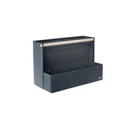 Leitz Portable Desk Organiser with Handle - Dark Grey