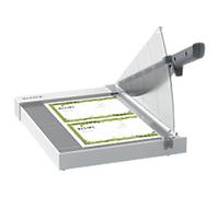 Leitz Precision Home Guillotine Paper Cutter 9018 A4 305 mm Steel Blade Laminated Wooden Bed Grey 8 Sheets