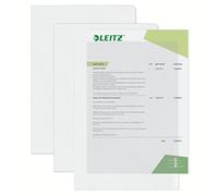 Leitz Premium 41003003 Folders A4 Waterproof Pack of 10 PVC Transparent, Black
