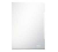 Leitz Premium Folder, Pack of 1, Holds up to 40 A4 sheets, Transparent, 150 Micron PVC Material, 41530003