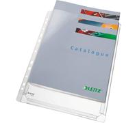 Leitz Premium Plastic Punched Pocket A4, Expanding, High Capacity 200 Sheets, 17