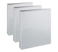 Leitz Presentation A4 Ring Binder with Pouches, Pack of 3, White
