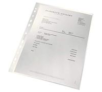 Leitz Punched Pockets Recycled A4 (Pack of 100) 4791-10-03+ Finchley Pen Free