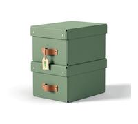 Leitz Puro Storage Box with lid. small. 7L. 100% recycled card. pack o