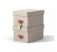 Leitz Puro Storage Box with lid. small. 7L. 100% recycled card. pack o