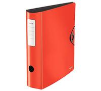 Leitz 10471020 Folder Active A4 82mm Spine Light Red 2 Brackets