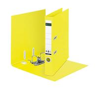 Leitz 180 Recycle Lever Arch File A4 50mm Spine Yellow 10190015