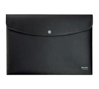 Leitz Document Wallet Recycle A4 PP (Polypropylene) Portrait and Landscape 23.5 (W) x 31.3 (D) x 0.7 (H) cm Black