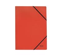 Leitz Recycle Card Folder/Elastic Bands A4 Red (Pack of 10) 39080025
