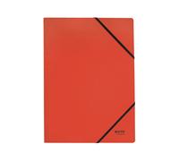 Leitz Recycle Card Folder/Elastic Bands A4 Red (Pack of 10) 39080025