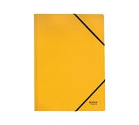 Leitz Recycle Card Folder/Elastic Bands A4 Yellow (Pack of 10)