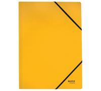 Leitz Recycle Card Folder/Elastic Bands A4 Yellow (Pack of 10)