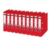 Leitz Recycle Colours Lever Arch File A4 50mm Red (Pack Of 10)