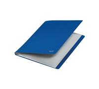 Leitz Recycle Display Book, 20 Pockets for A4 Document Storage Folder, Premium Quality Lightweight File, 100% Recyclable, CO2 Neutral, Eco Friendly, Recycle Range, Blue, 46760035