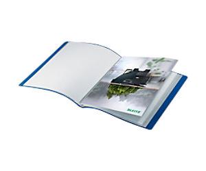 Leitz Recycle Display Book 4676 A4 CO2 Compensated Blue 90% Recycled Plastic 20 Pockets