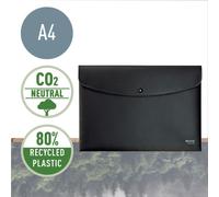 Leitz Recycle Document Wallet A4, Black - Outer Carton of 10