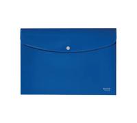 Leitz Recycle Document Wallet Plastic A4 Blue (Pack of 10) 46780035