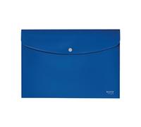 Leitz Recycle Document Wallet Plastic A4 Blue (Pack of 10) 46780035