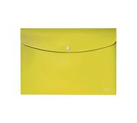 Leitz Recycle Document Wallet Plastic A4 Yellow (Pack of 10) 46780015